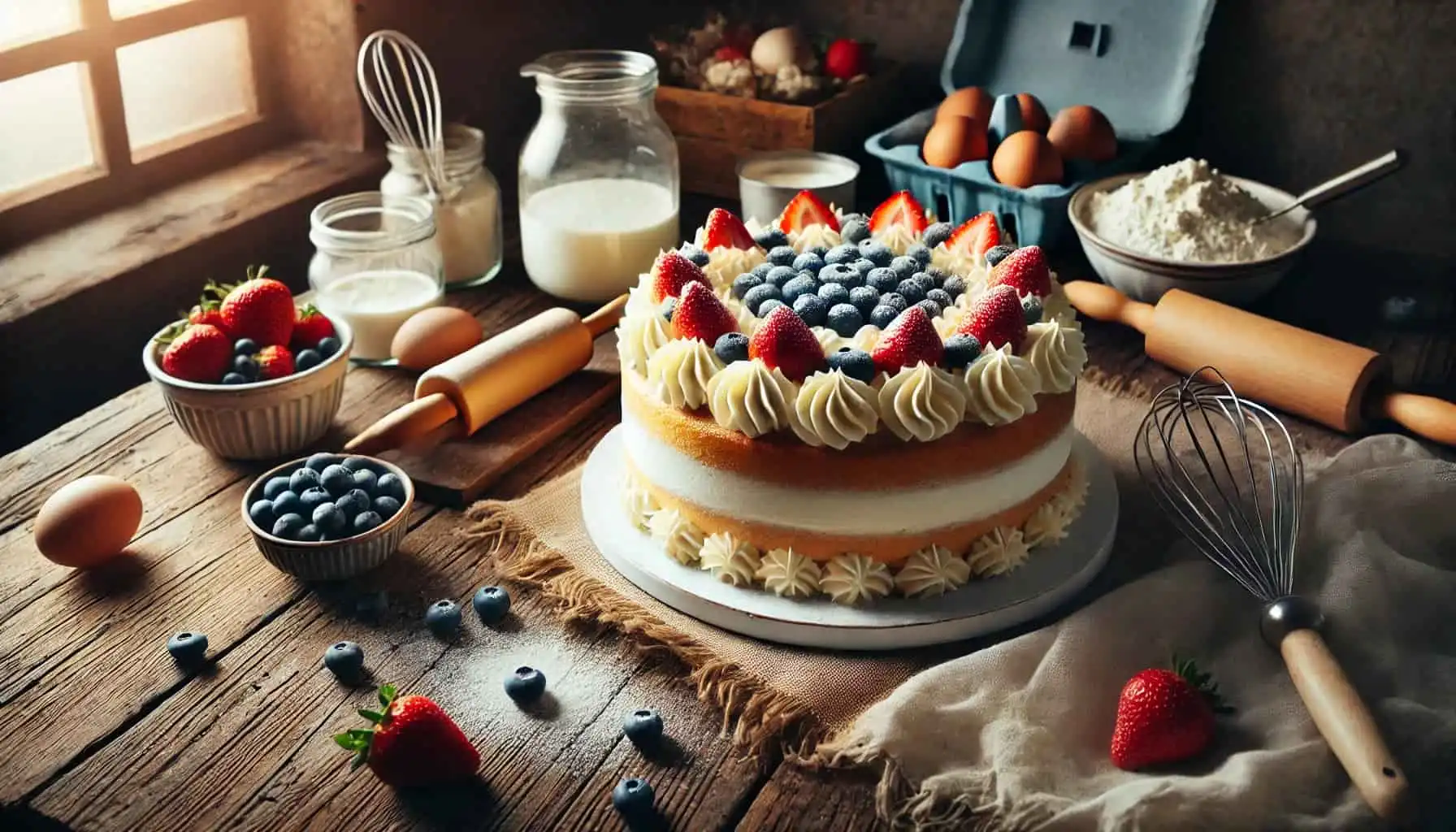 6 روش کیک خانگی آسان