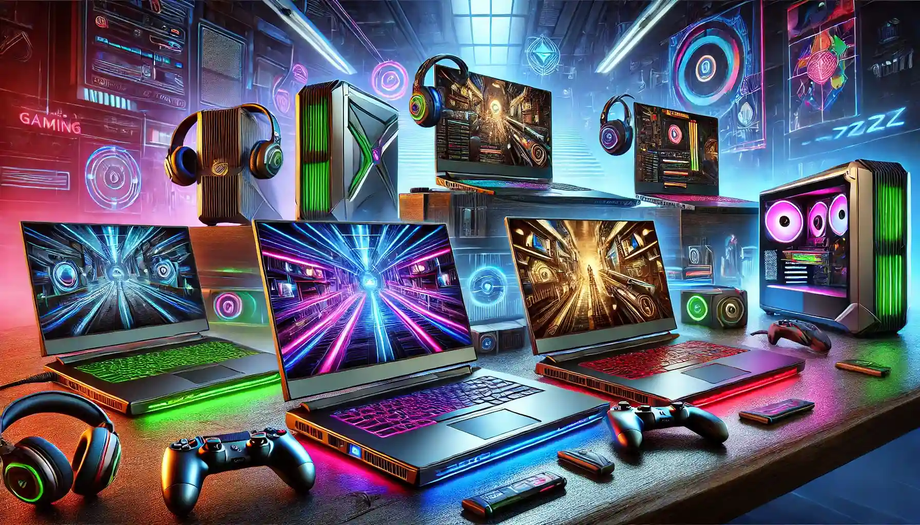 چند مدل لپ تاپ گیمینگ ساخته شده با هوش مصنوعی