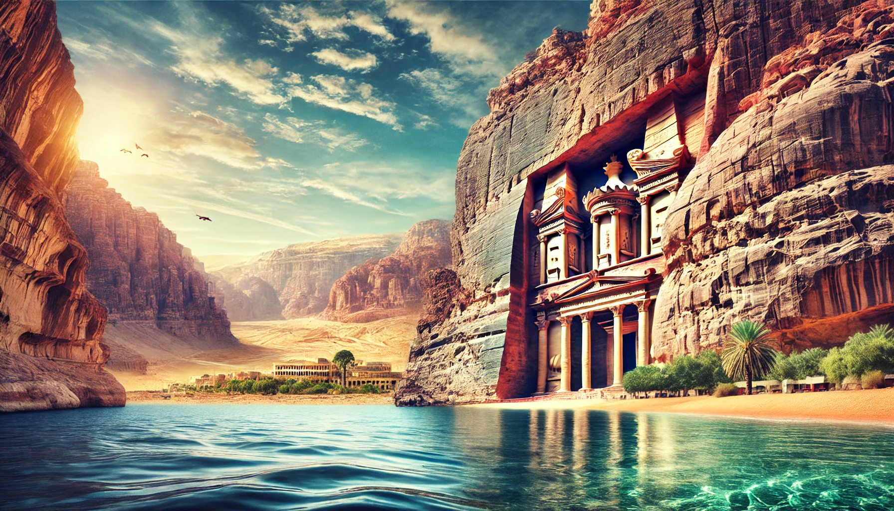 جاذبه های گردشگری اردن شامل پترا، دریای مرده و وادی‌روم