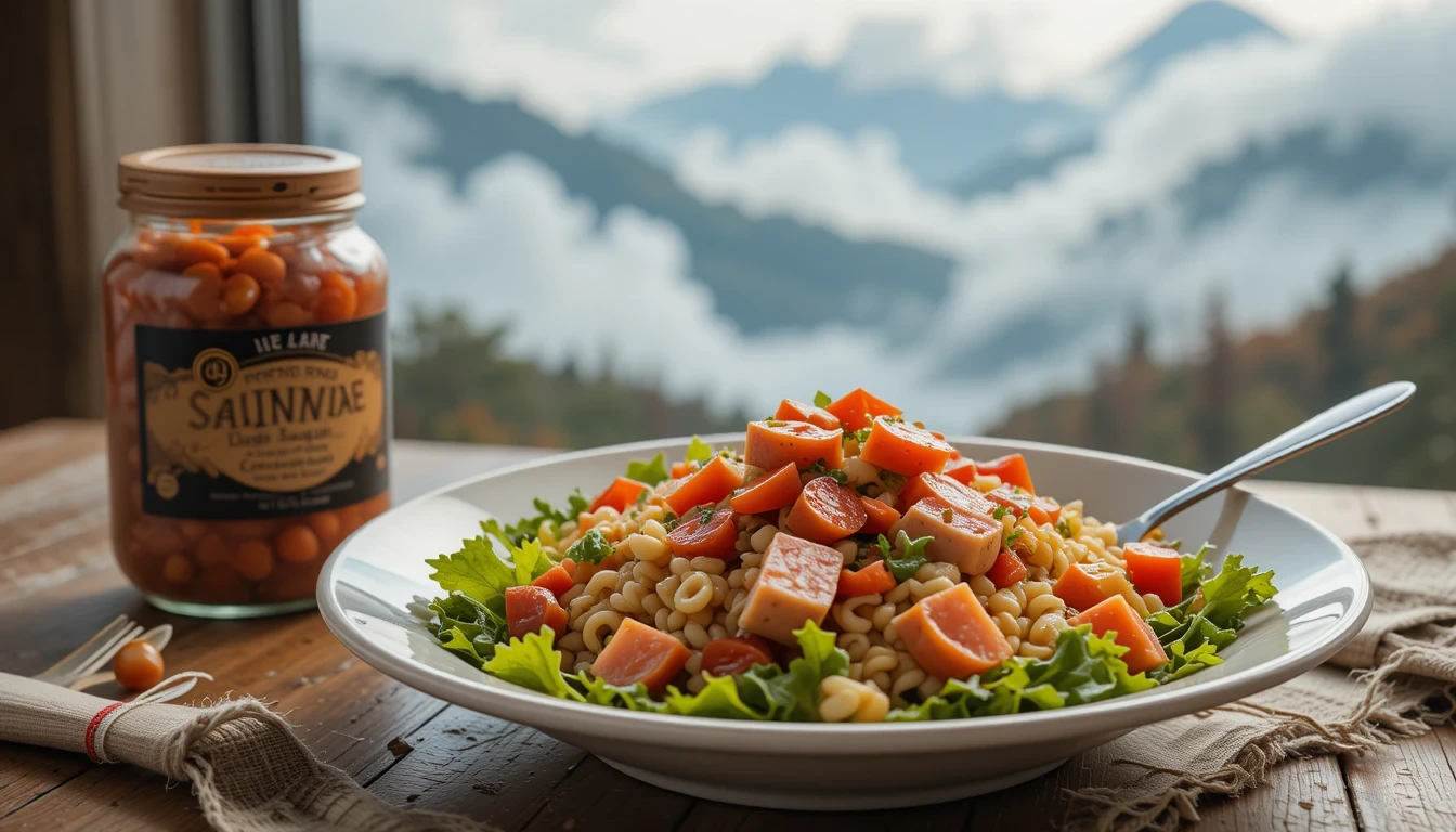 سالاد با تن ماهی برای کاهش وزن