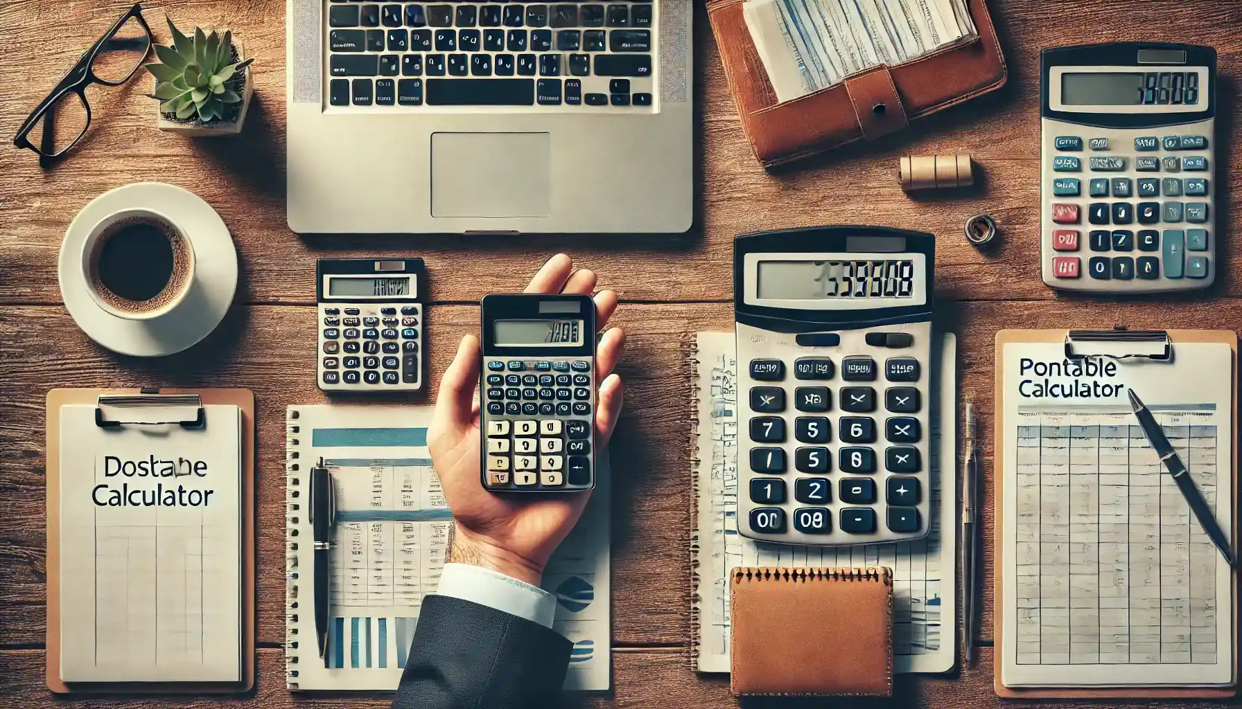 تصویری از ماشین حساب