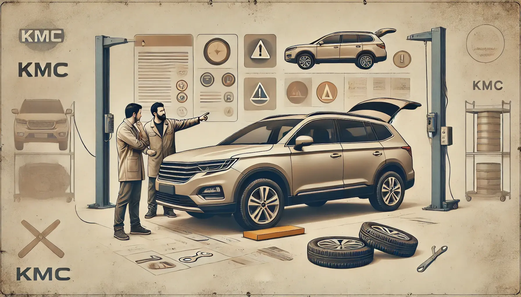 مشکلات ماشین KMC