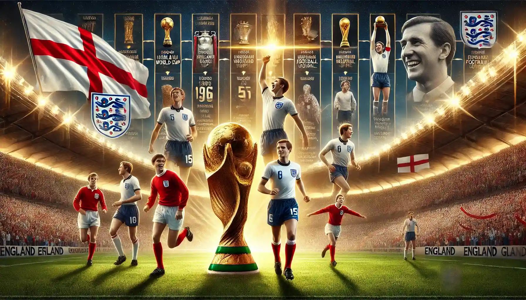 تاریخ پر افتخار تیم ملی انگلیس: نگاهی به دستاوردهای بزرگ