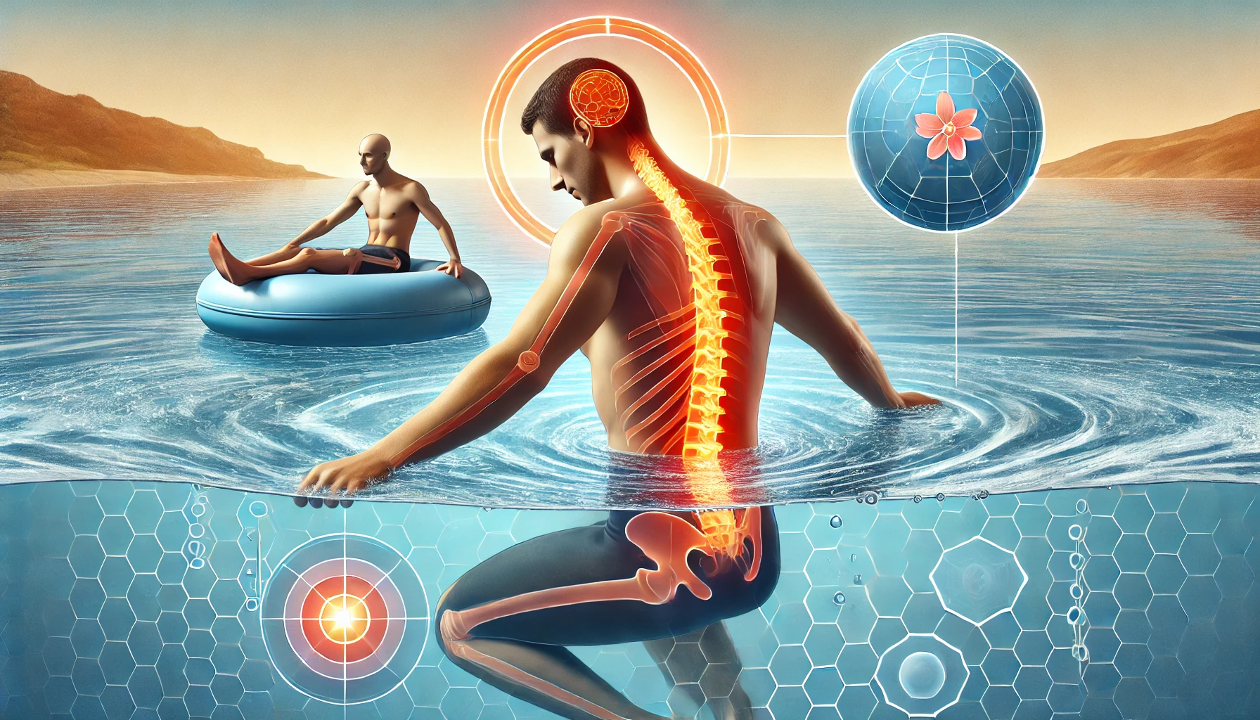 چطور کمردرد خود را با آب درمانی درمان کنیم