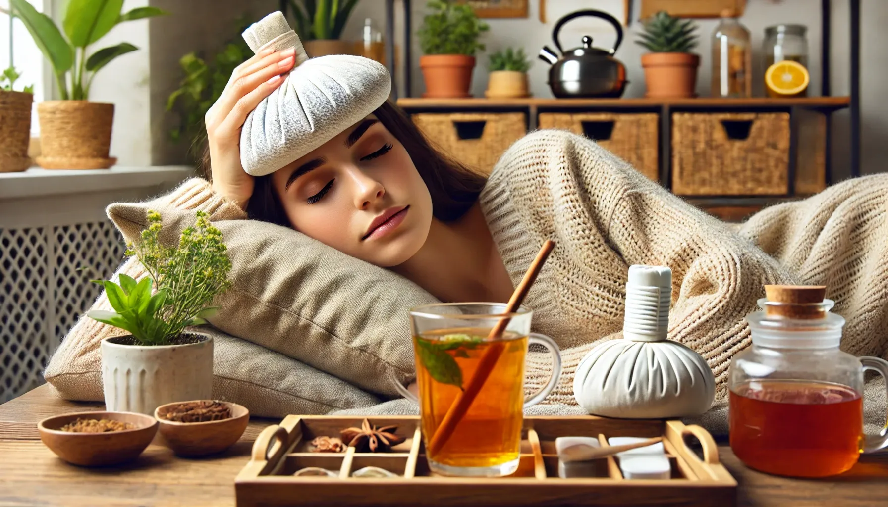 درمان خانگی سردرد میگرنی