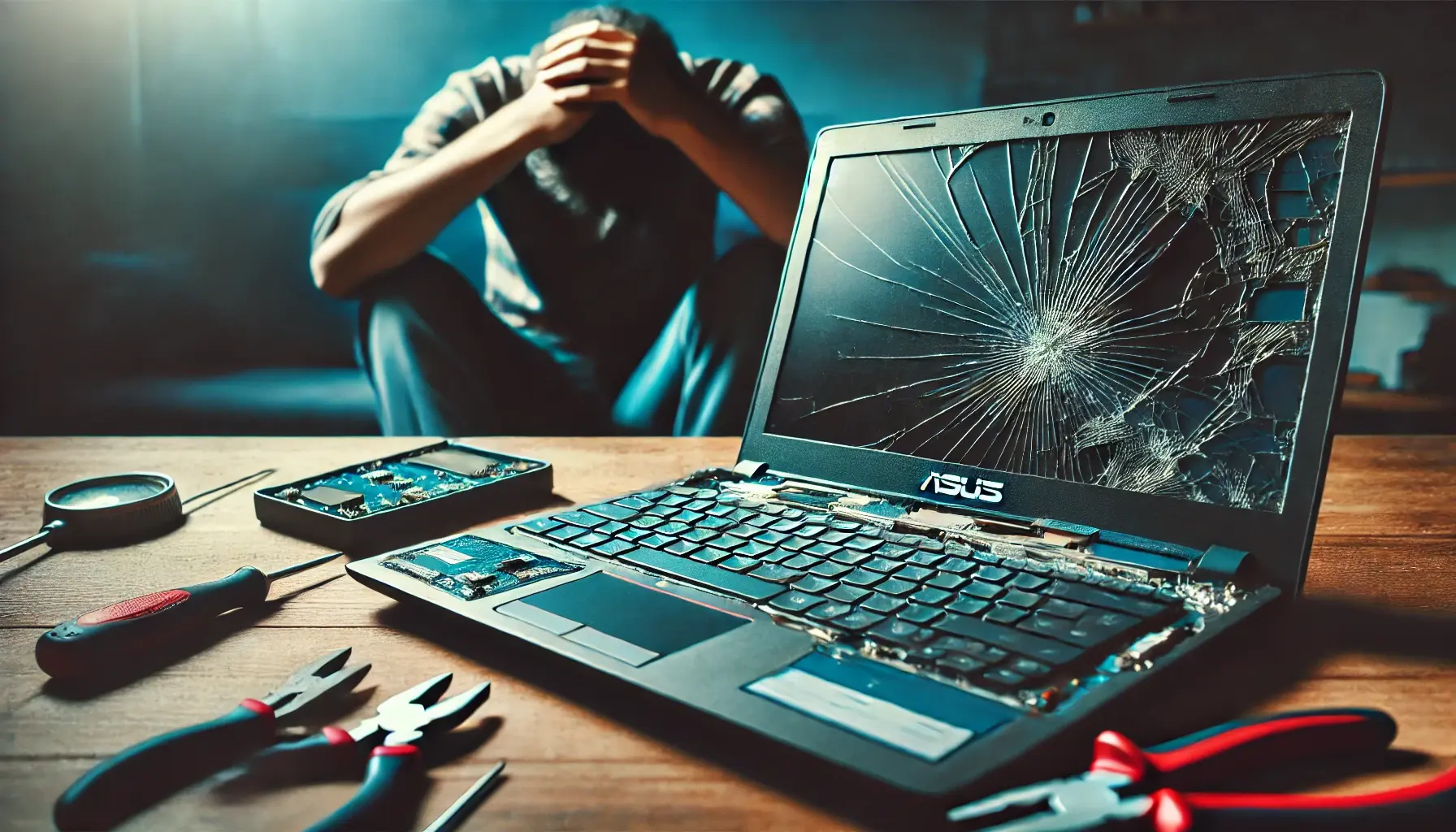 دلایل خرابی لپ تاپ ایسوس
