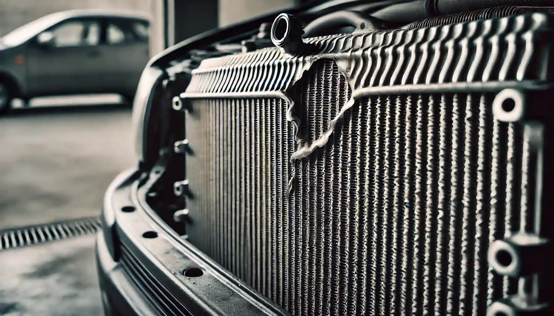 چرا رادیاتور ماشین سوراخ میشود