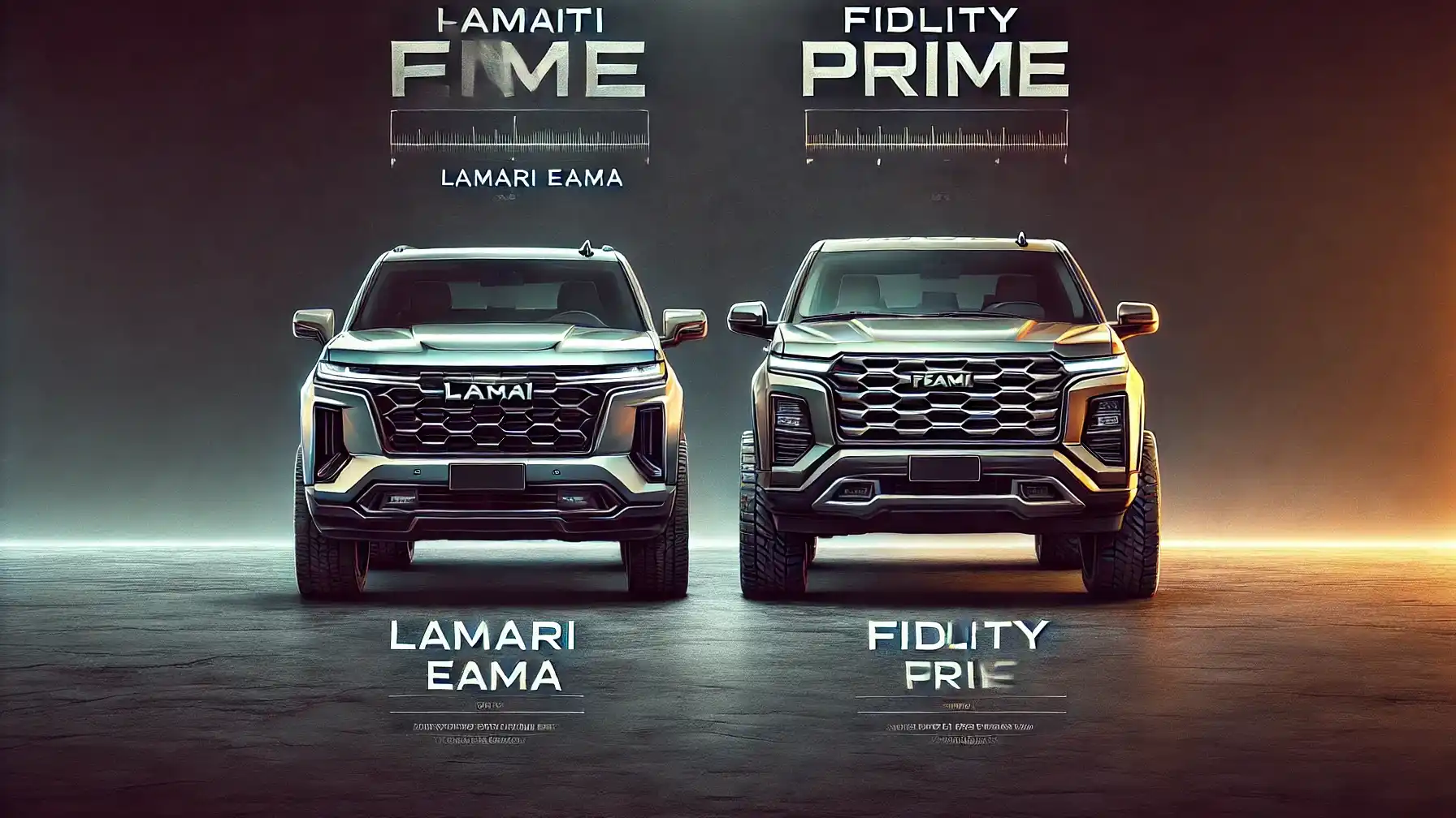 مقایسه ماشین لاماری با فیدلیتی از نظر طراحی، ابعاد و ویژگی‌ها