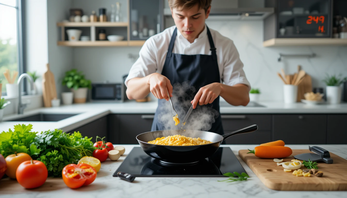 تصویر مقاله،چطور تو تایم کم غذا بپزیم؟