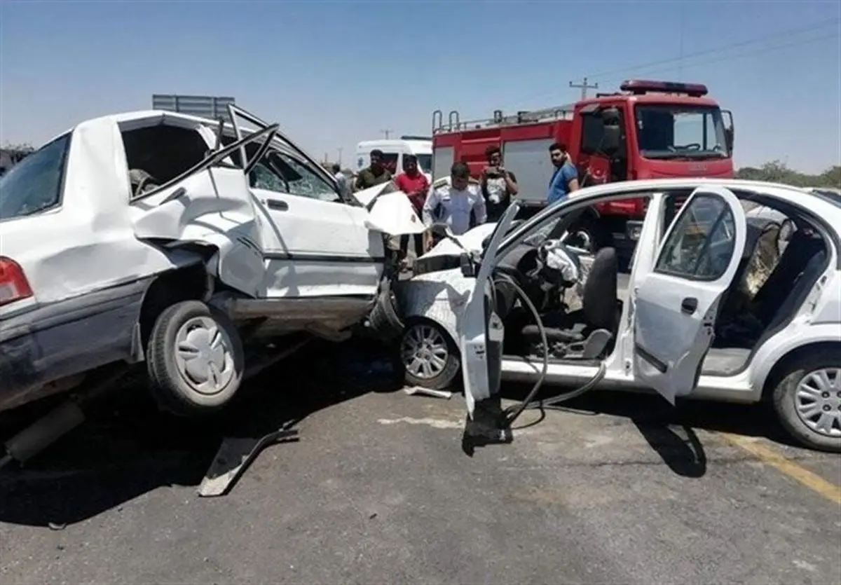 علت تصادفات نوروزی- ماشین - تصادف - پراید - آتشنشانی