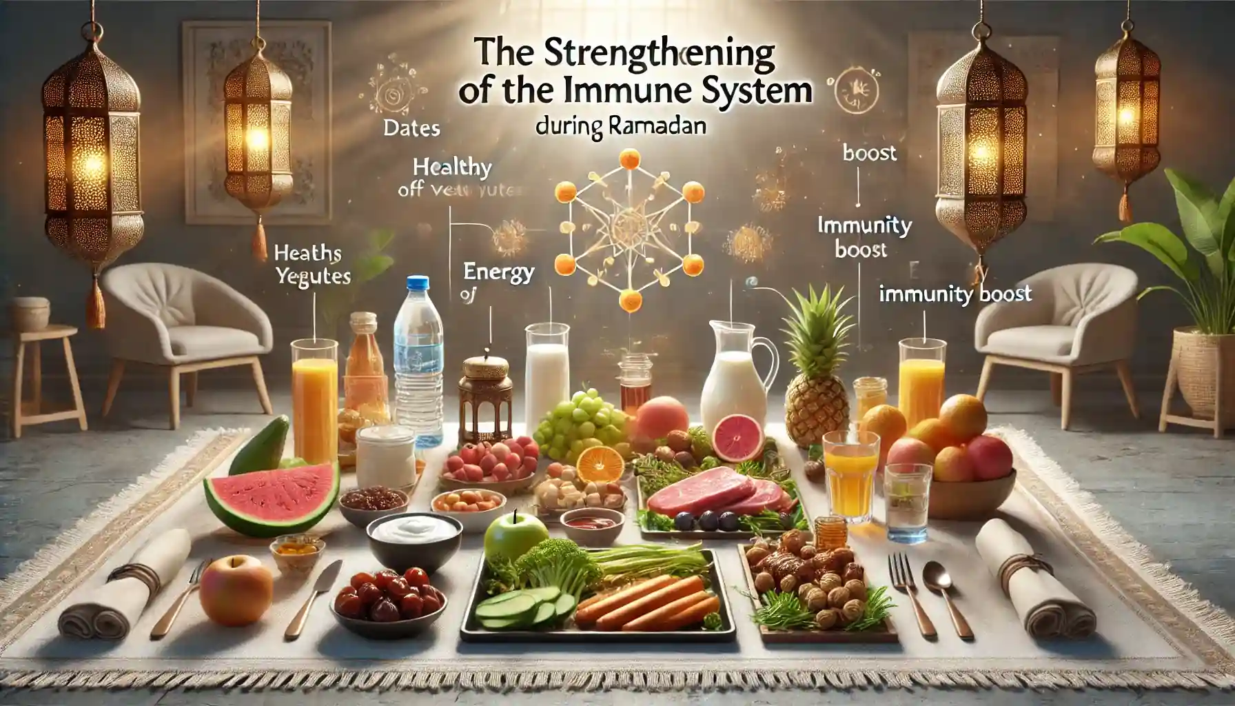 تقویت سیستم ایمنی بدن در ماه رمضان: غذاهای تقویتی برای روزه‌داران