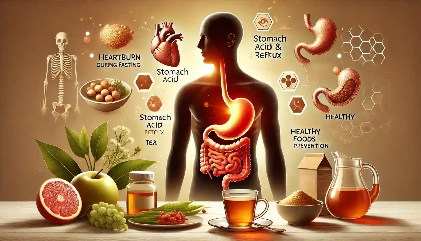 سوزش معده در زمان روزه