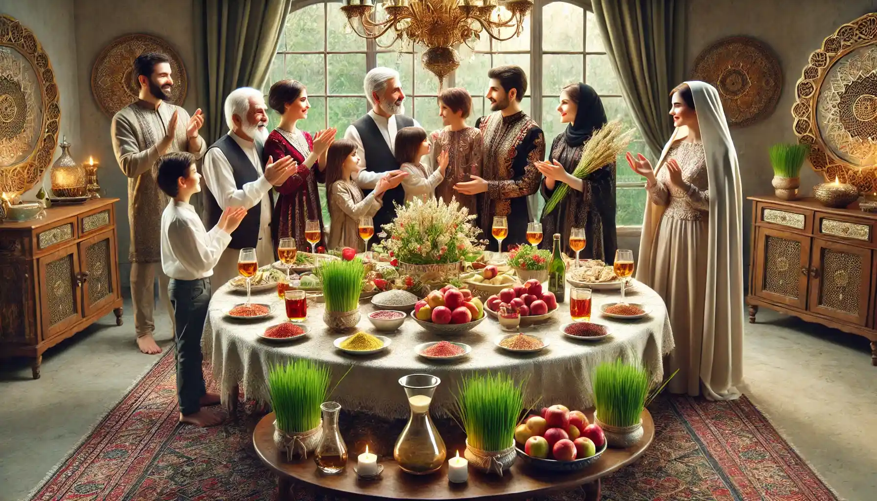 متن تبریک نوروز ۱۴۰۴ ارزش تبریک و پیوند دل‌ها در بهار نو