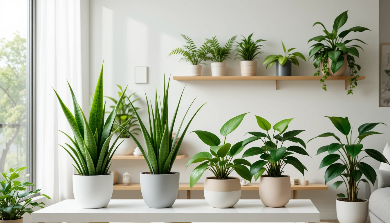 معرفی گیاهان آپارتمانی تصفیه‌کننده هوا