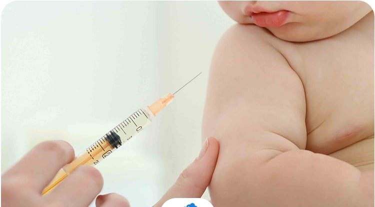 درد و تب نوزاد بعد از واکسن