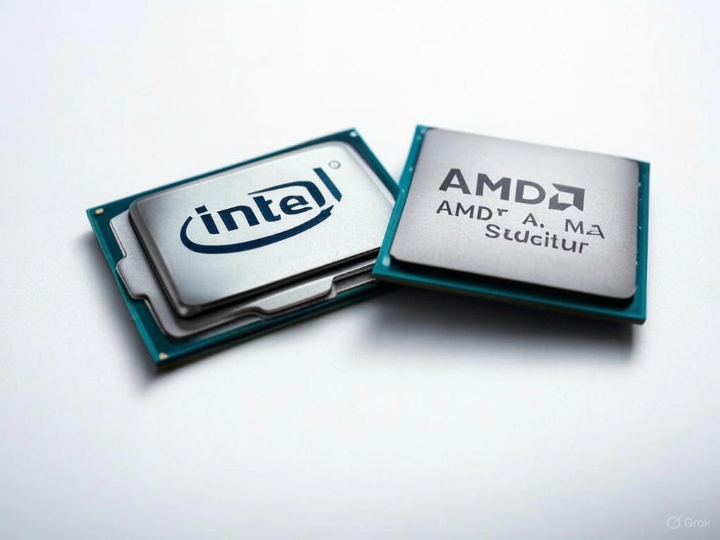 مقایسه سی پی یو اینتل و AMD