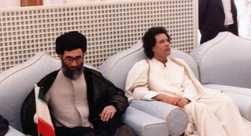 دیدار قذافی و امام خامنه ای و دلایل سقوط لیبی