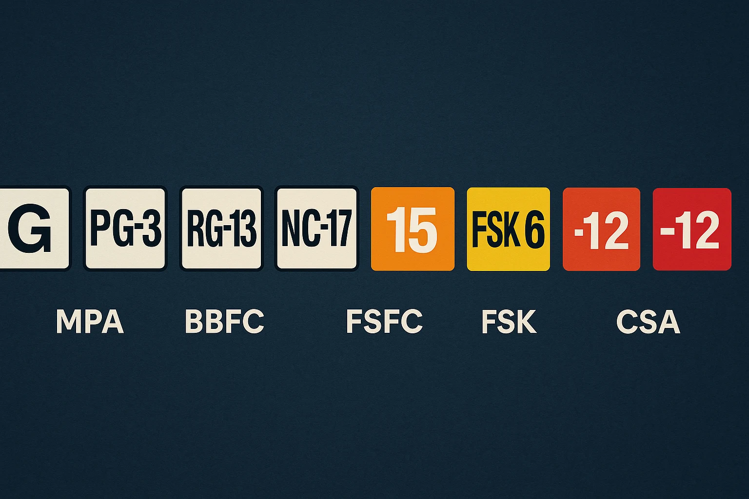 رده بندی سنی فیلم ها و سریال ها