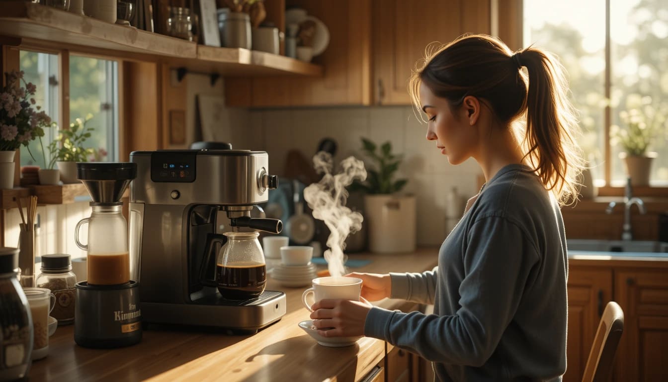 آموزش درست کردن قهوه کف دار