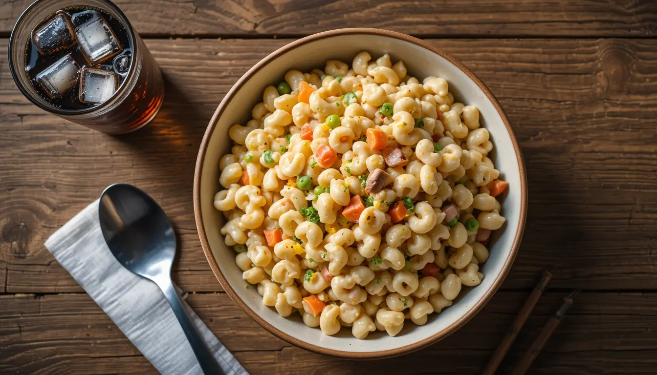 کالری سالاد ماکارونی چقدره