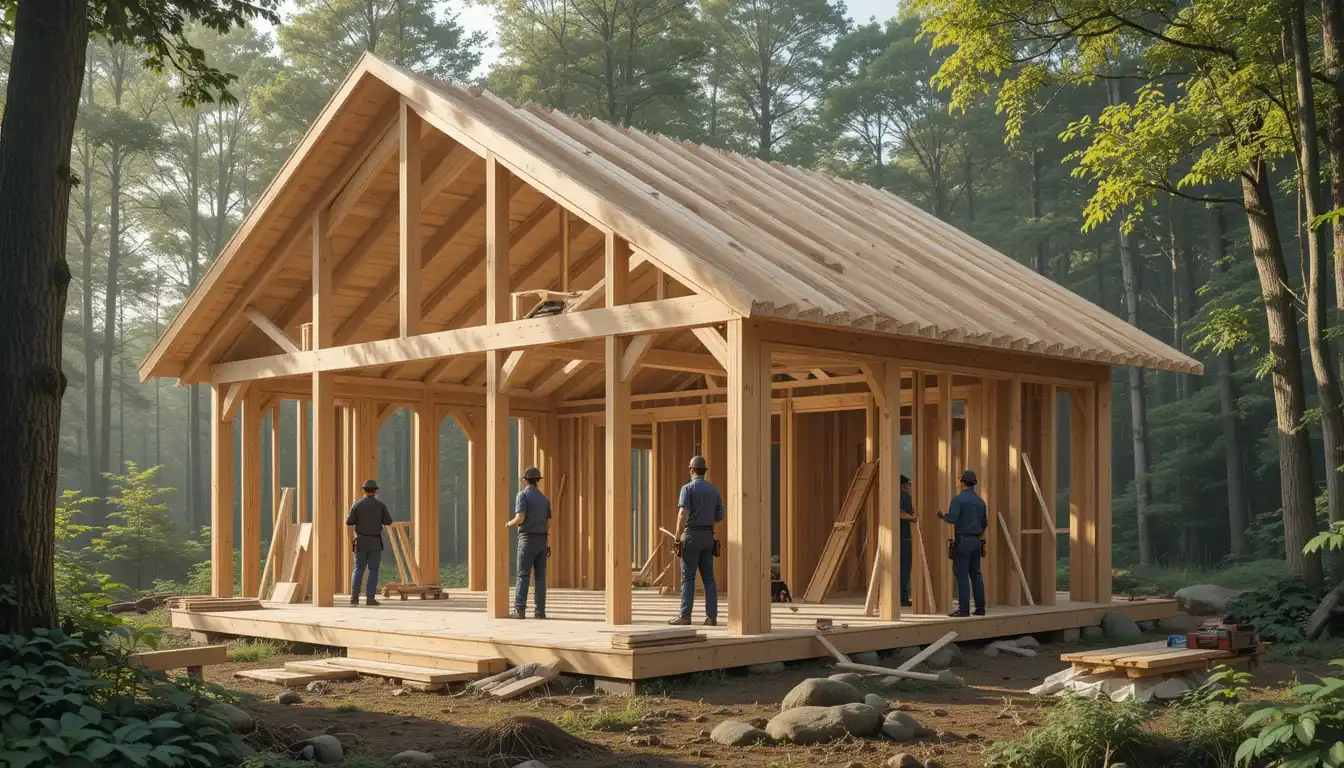 نوع اسکلت ساختمان