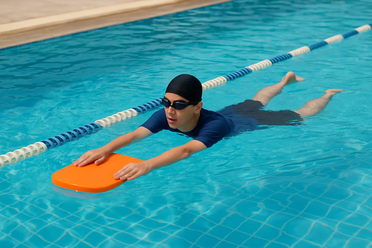 آموزش شنا مبتدی