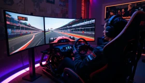 تجربه رانندگی فرمول یک در خانه