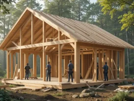 نوع اسکلت ساختمان