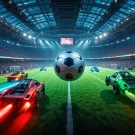 بازی هیجان انگیز Rocket League فوتبال با ماشین