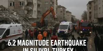 بررسی جامع زمین لرزه ۶.۲ ریشتری سیلیوری ترکیه