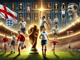 تاریخ پر افتخار تیم ملی انگلیس: نگاهی به دستاوردهای بزرگ