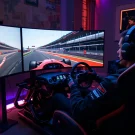 تجربه رانندگی فرمول یک در خانه