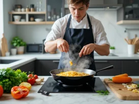 تصویر مقاله،چطور تو تایم کم غذا بپزیم؟