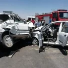 علت تصادفات نوروزی- ماشین - تصادف - پراید - آتشنشانی