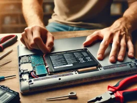 تعویض باتری لپ تاپ