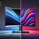 تفاوت مانیتور خمیده و OLED