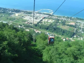 تله کابین رامسر و نمک آبرود