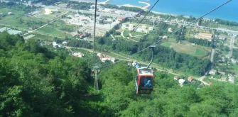 تله کابین رامسر و نمک آبرود