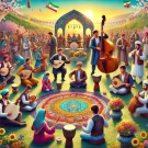 نگاهی به آوازهای محلی نوروزی در ایران