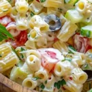 جلوگیری از سفت شدن سالاد ماکارونی 2