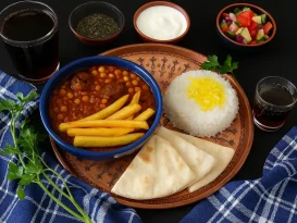 خورشت نخود آله