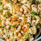 دلایل سفت شدن سالاد ماکارونی