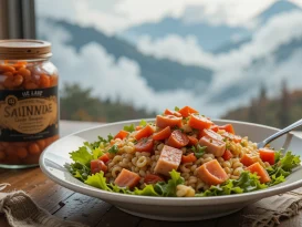 سالاد با تن ماهی برای کاهش وزن