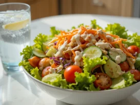 سالاد فصل کم کالری و رژیمی