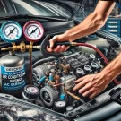 شارژ گاز کولر پژو 206