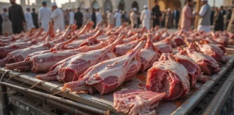 غذاهای سنتی عید قربان . گوشت قربانی عید قربان