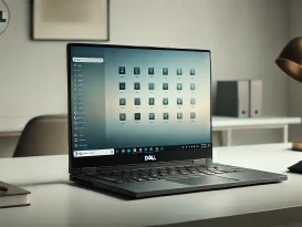 خرید لپ تاپ دل در محیط کاری حرفه‌ای