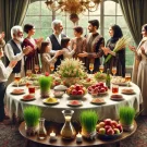 متن تبریک نوروز ۱۴۰۴ ارزش تبریک و پیوند دل‌ها در بهار نو