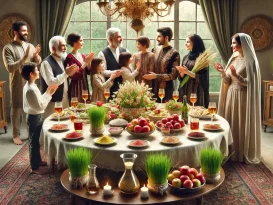 متن تبریک نوروز ۱۴۰۴ ارزش تبریک و پیوند دل‌ها در بهار نو