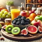 درمان یبوست با میوه